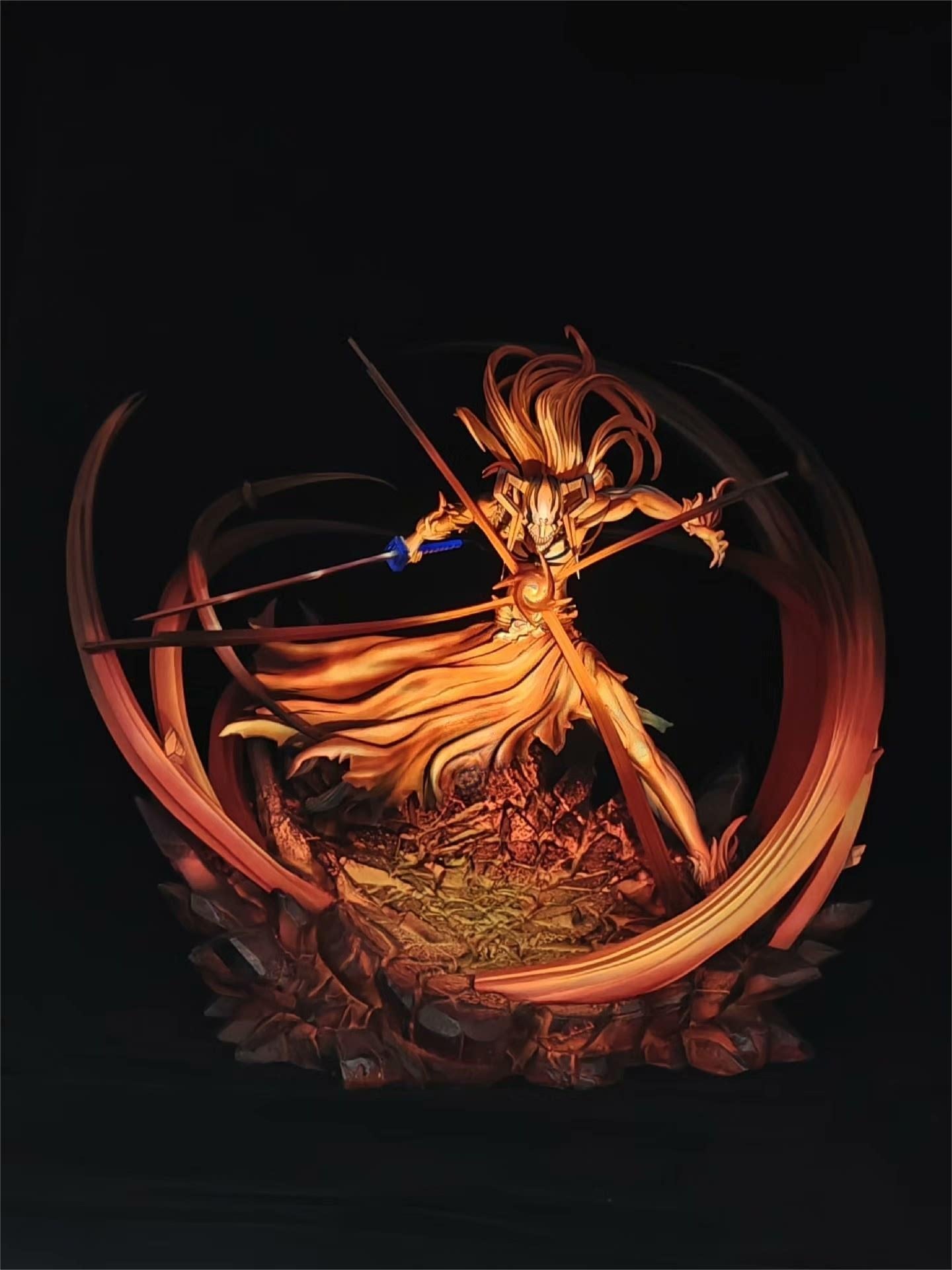 2d comic color bleach figure repaint - Hiba Gyuto Ichigo - Lyk Repaint