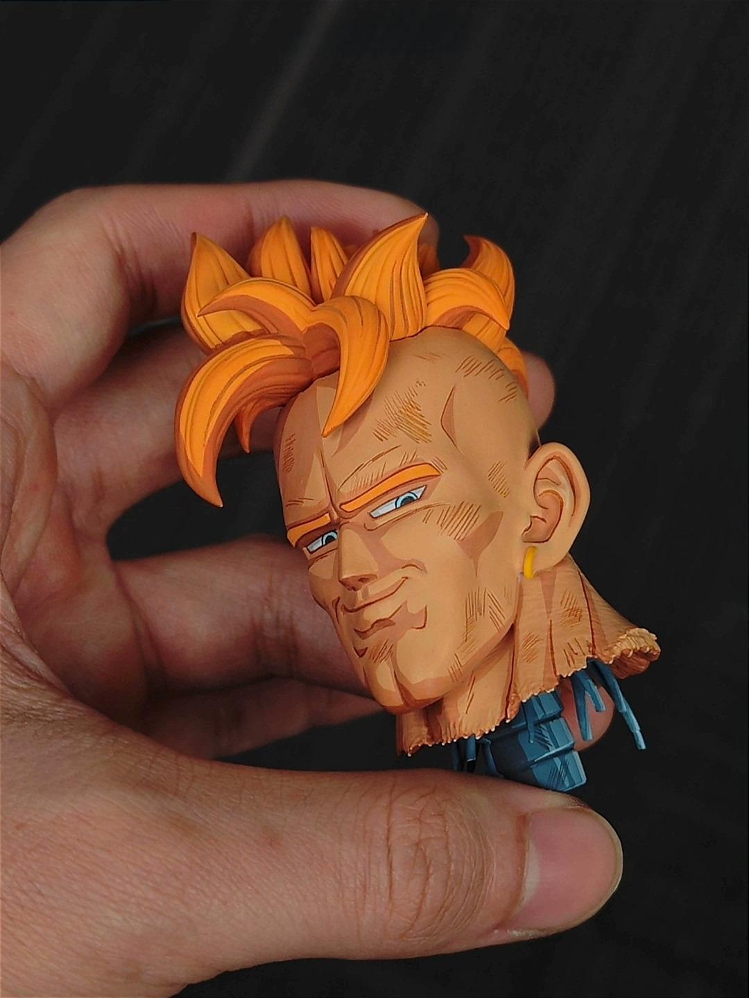 2d comic color comic dragonball figure repaint - android #16 - Lyk Repaint