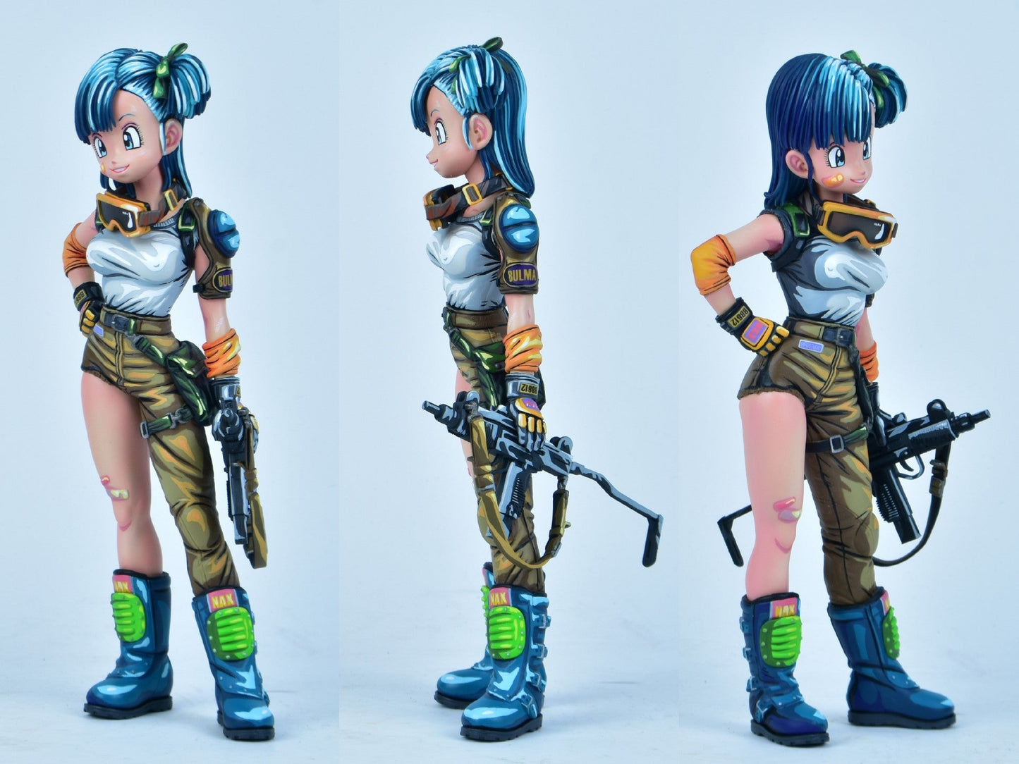 2d comic color comic dragonball figure repaint - Bulma - Lyk Repaint