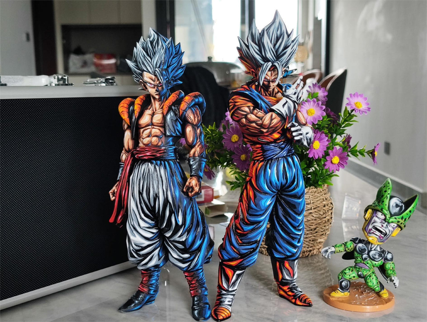 2d comic color comic dragonball figure repaint - gogeta - ambient color - Lyk Repaint