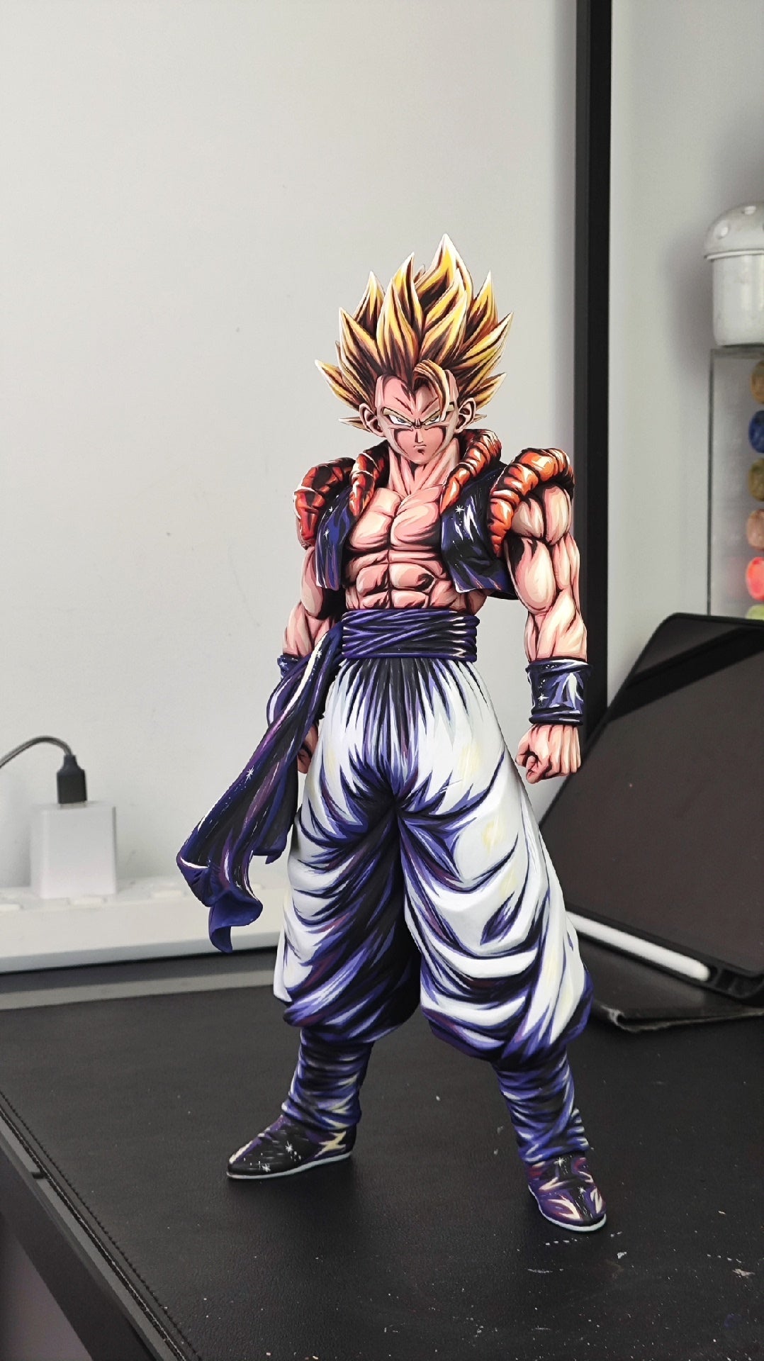 2d comic color comic dragonball figure repaint - gogeta - game style - Lyk Repaint