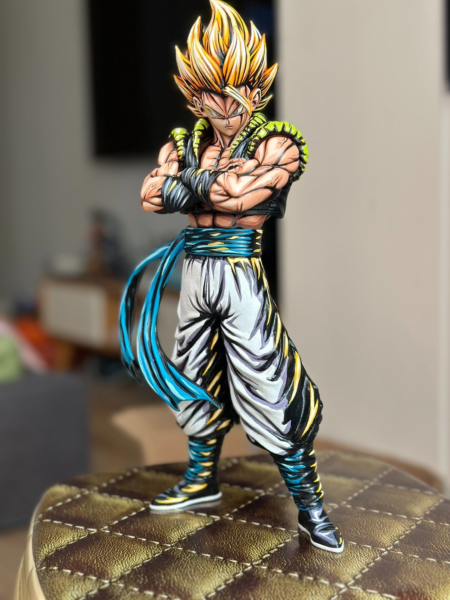 2d comic color comic dragonball figure repaint - gogeta - game style - Lyk Repaint