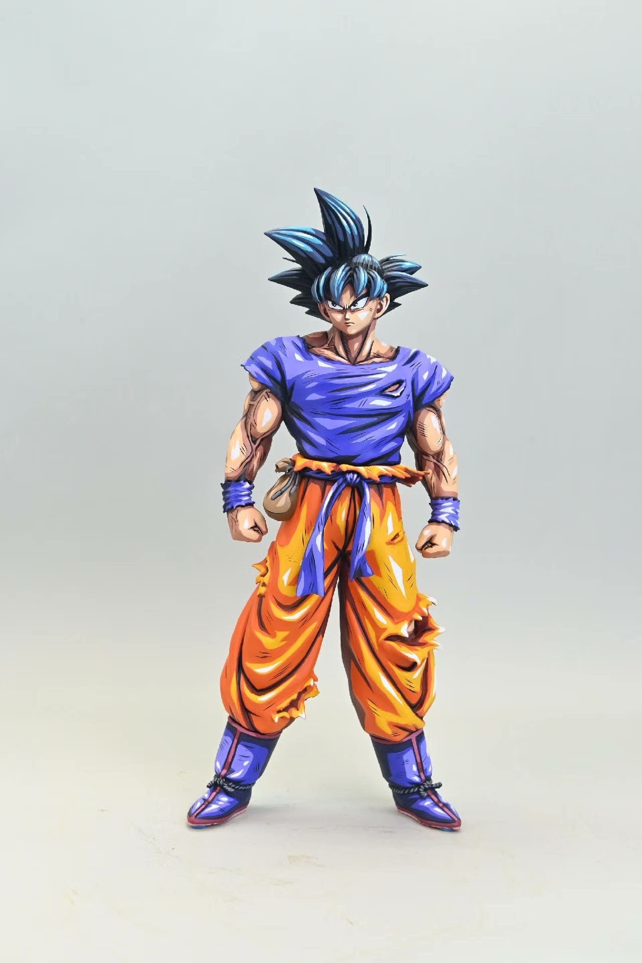 2d comic color comic dragonball figure repaint - goku - 3d printing - Lyk Repaint