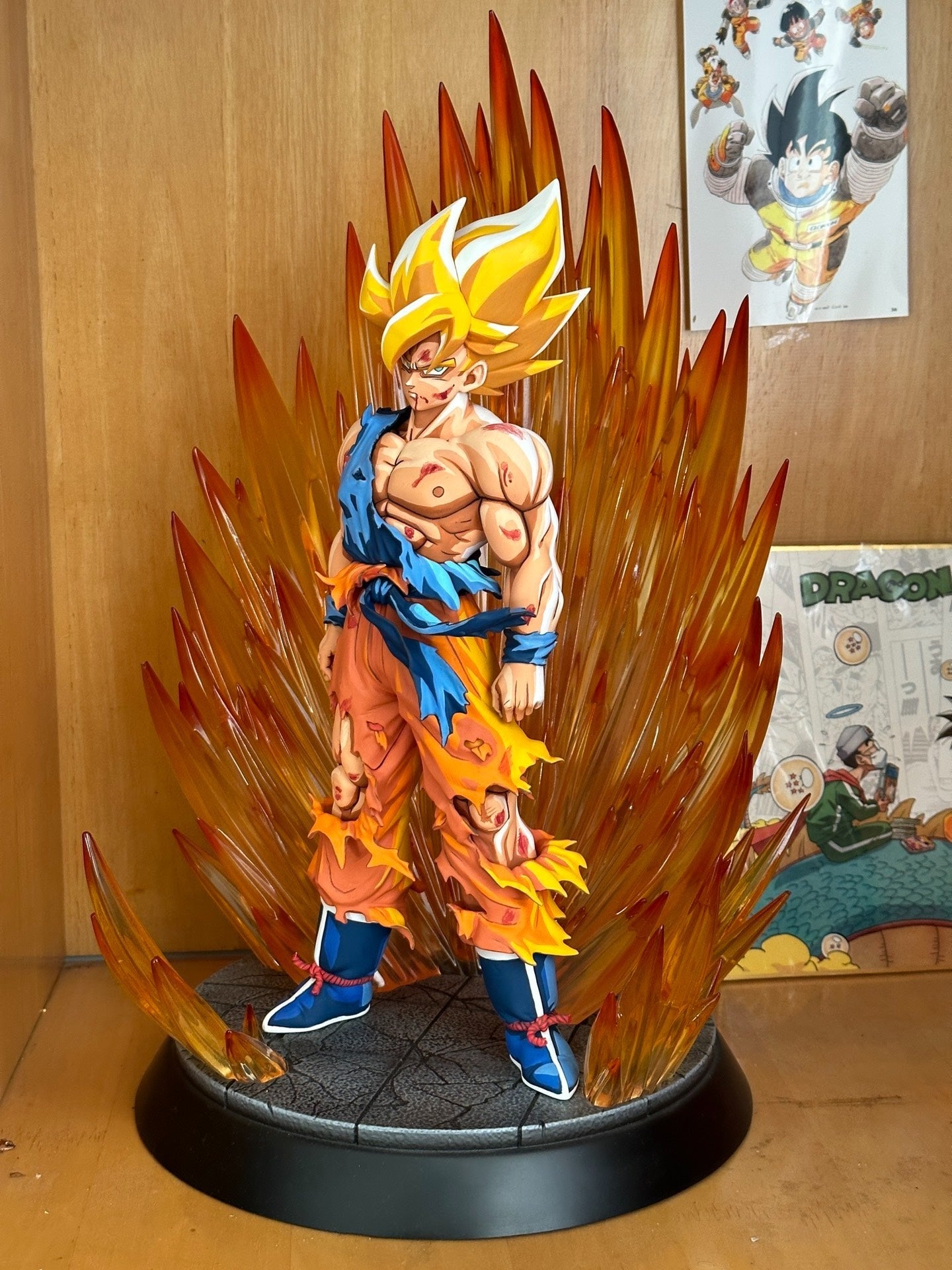 2d comic color comic dragonball figure repaint - goku - Lyk Repaint