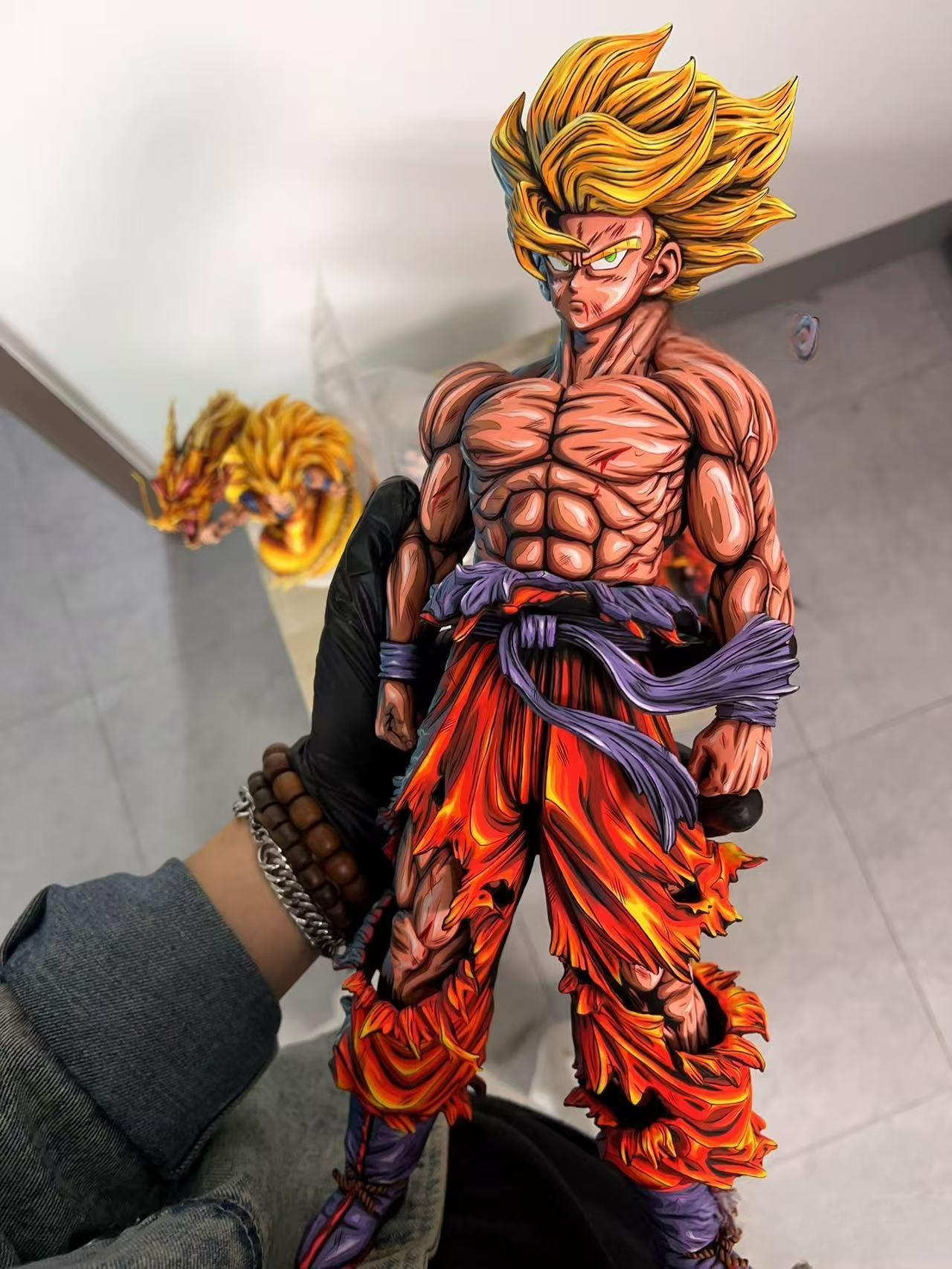 2d comic color comic dragonball figure repaint - goku - game style - Lyk Repaint