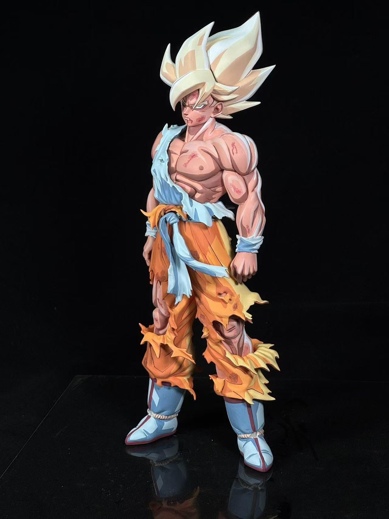 2d comic color comic dragonball figure repaint - goku - gros - Lyk Repaint