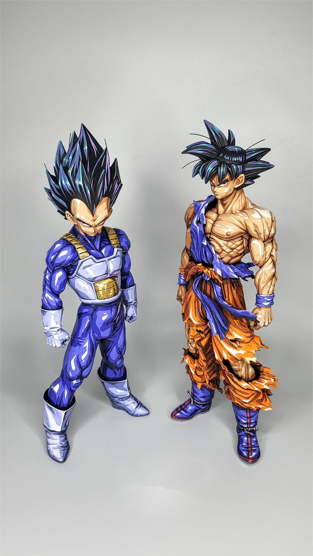 2d comic color comic dragonball figure repaint - Vegeta - Lyk Repaint