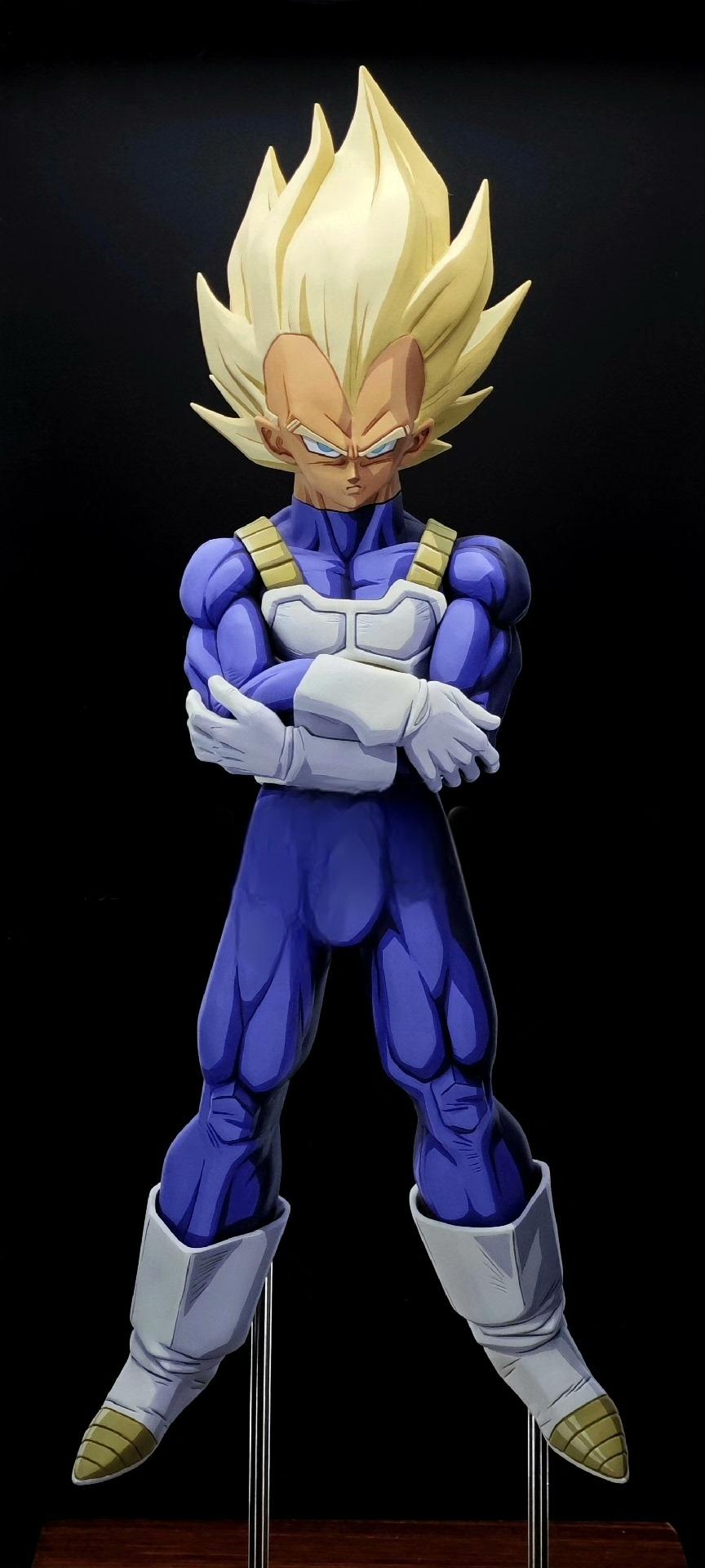 2d comic color comic dragonball figure repaint - vegeta - c3 - Lyk Repaint