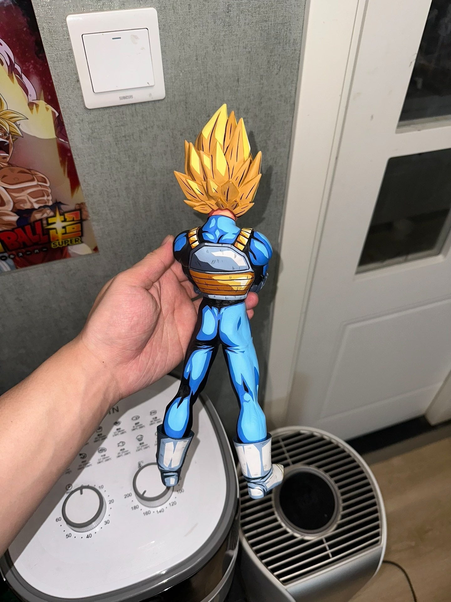 2d comic color comic dragonball figure repaint - vegeta - smsp - Lyk Repaint