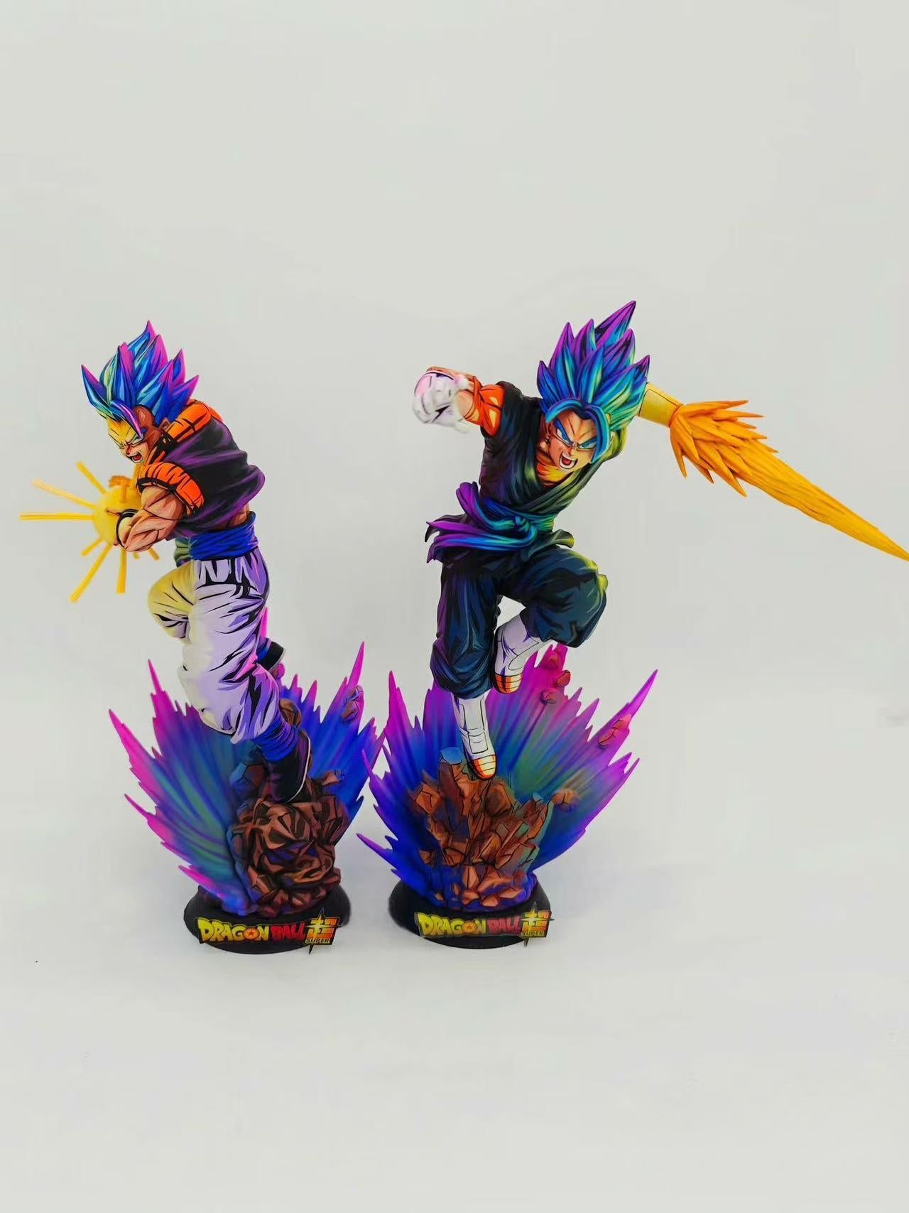 2d comic color comic dragonball figure repaint - vegetto&gogeta - Lyk Repaint