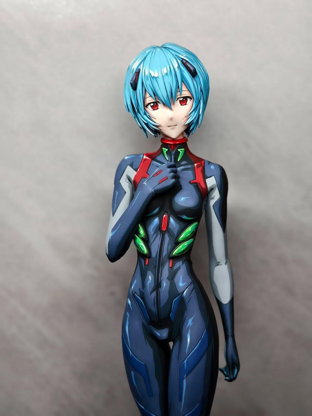 2d comic color comic eva figure repaint - ayanami - Lyk Repaint