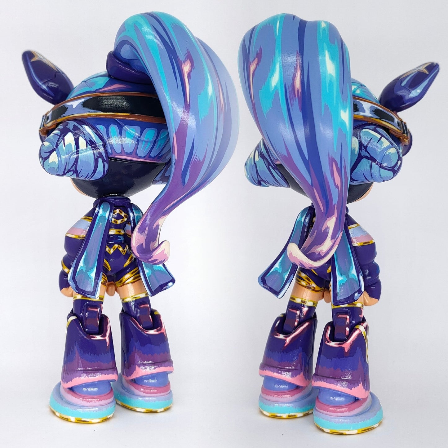 2d comic color comic figure repaint - topupu robot - Lyk Repaint