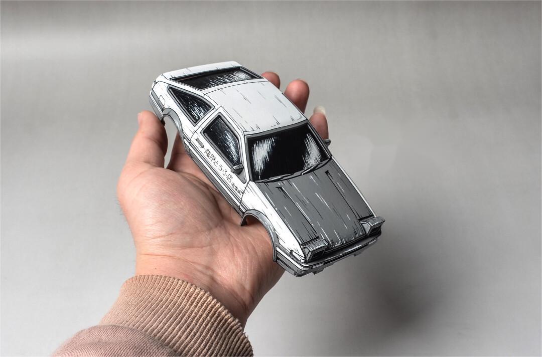 2d comic color comic initial d figure repaint - ae86 - Lyk Repaint