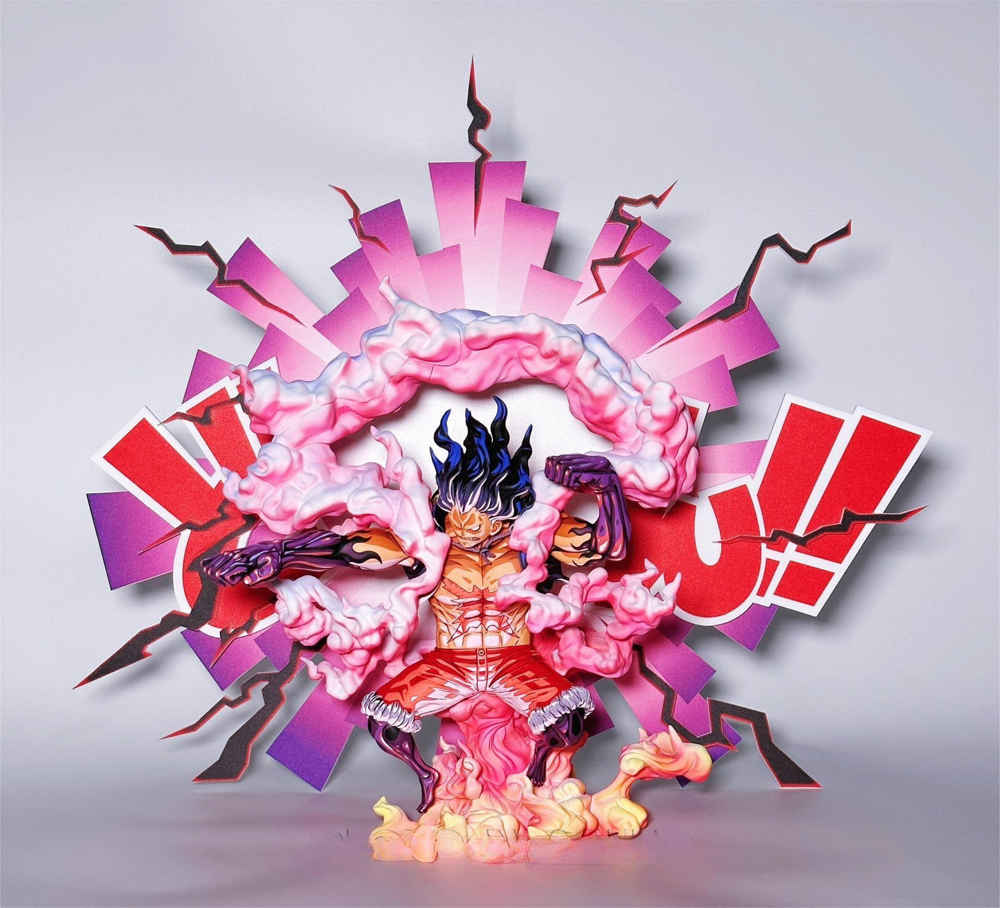 2d comic color comic one piece figure repaint - Luffy - Lyk Repaint