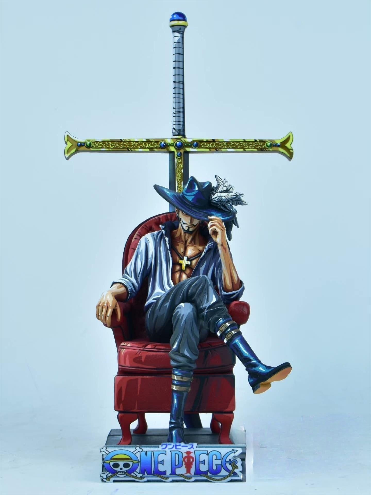 2d comic color comic one piece figure repaint - mihawk - Lyk Repaint