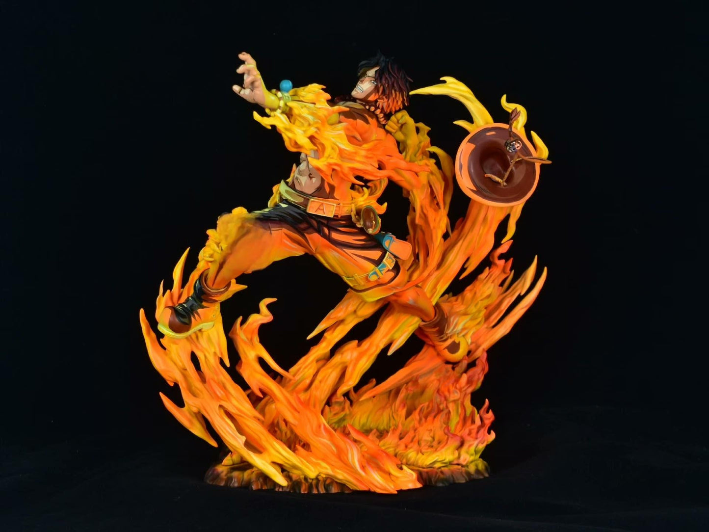 2d comic color comic onepiece figure repaint - ace - Lyk Repaint