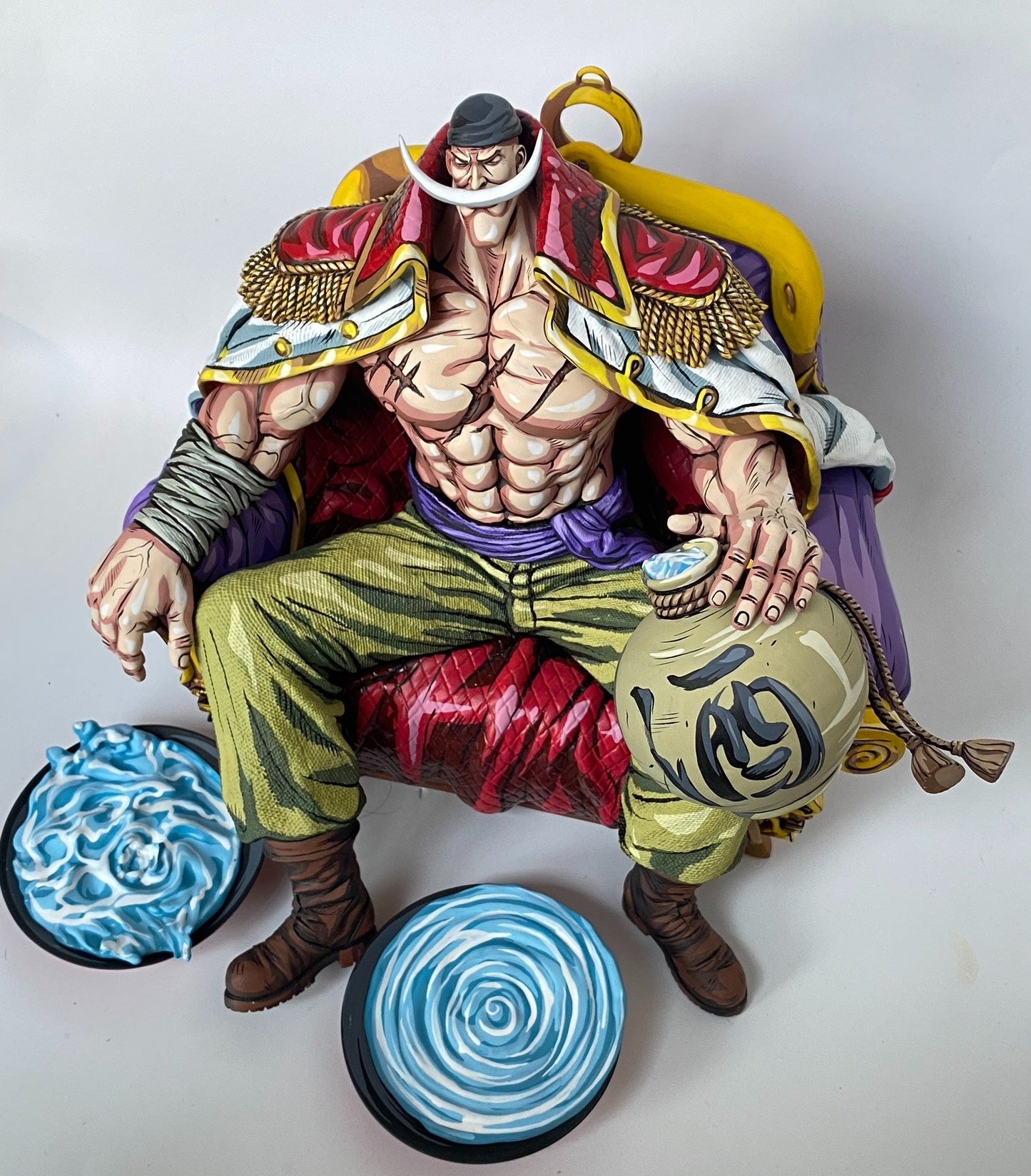 2d comic color comic onepiece figure repaint - edward newgate - Lyk Repaint
