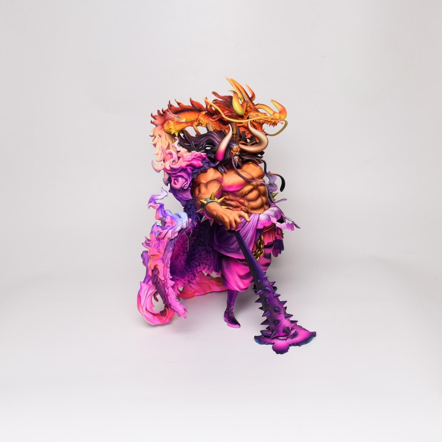 2d comic color comic onepiece figure repaint - kaidou - popmax - Lyk Repaint