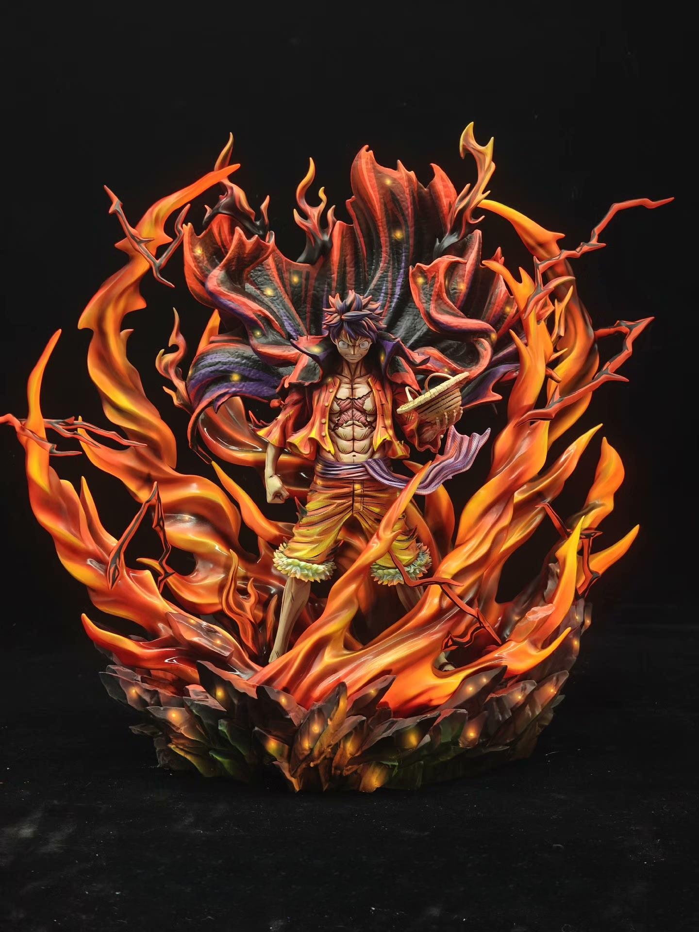 2d comic color comic onepiece figure repaint - loffy - overlord color - Lyk Repaint