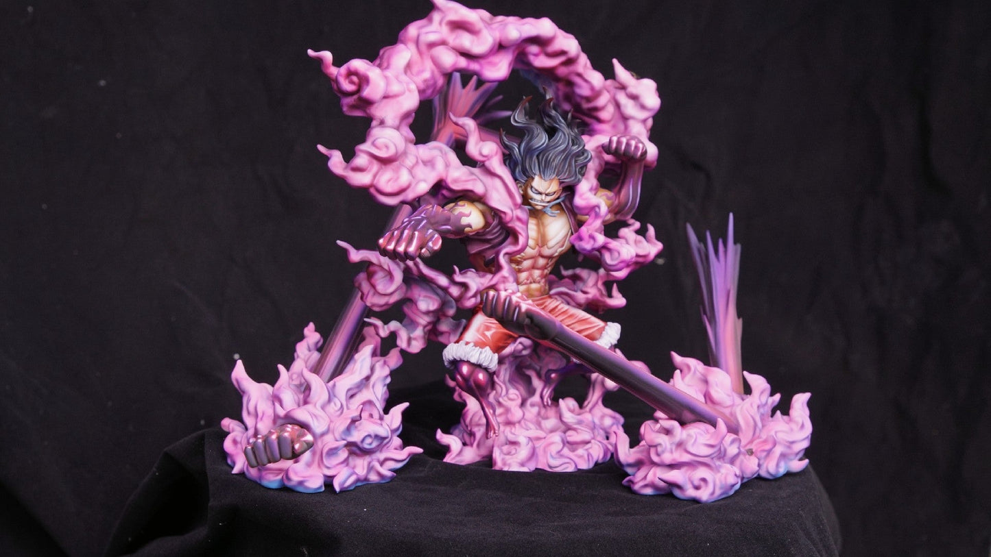 2d comic color comic onepiece figure repaint - loffy - popmax - Lyk Repaint