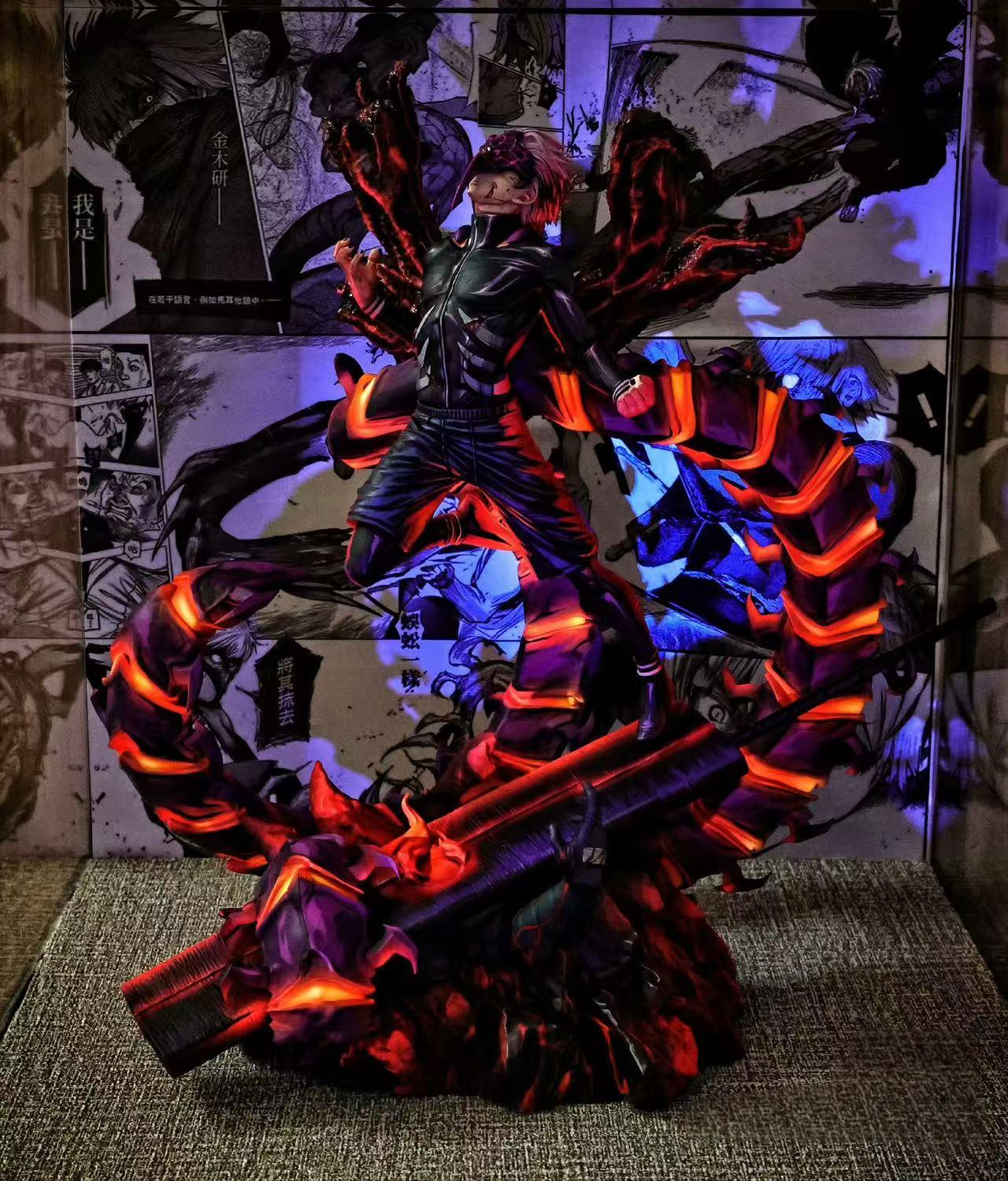 2d comic color comic tokyo ghoul figure repaint - kaneki ken - Lyk Repaint