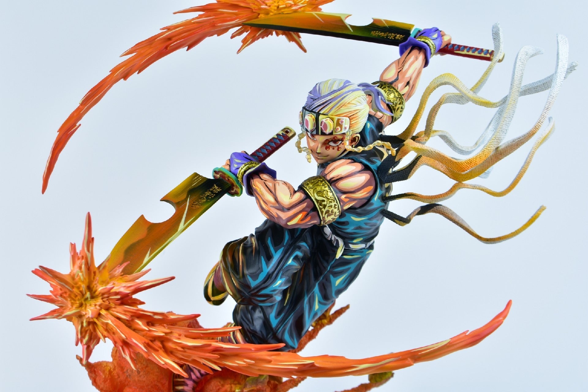 2d comic color Demon Slayer figure repaintUsui Lyk Repaint