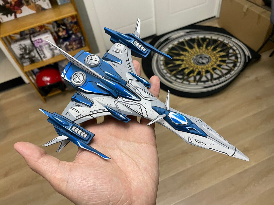 2d comic color airplane model repaint - Lyk Repaint