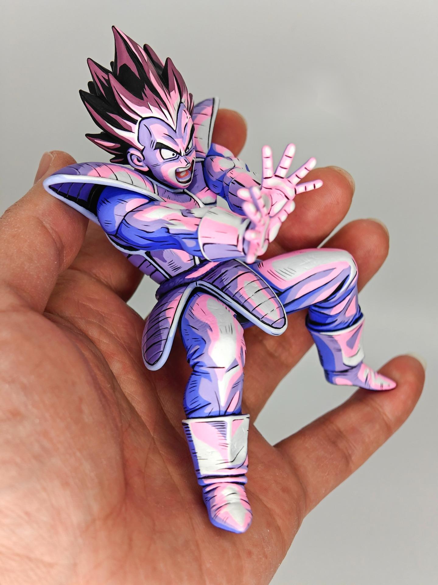2d comic color comic dragonball figure repaint-goku and vegeta - Lyk Repaint