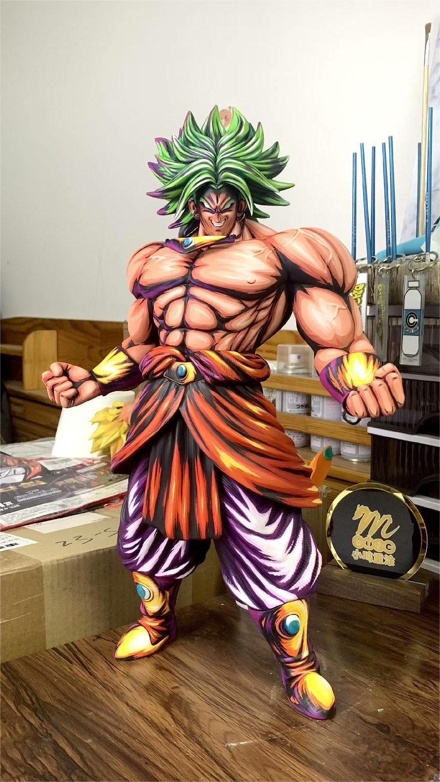 2d comic color comic figure repaint-broly - Lyk Repaint
