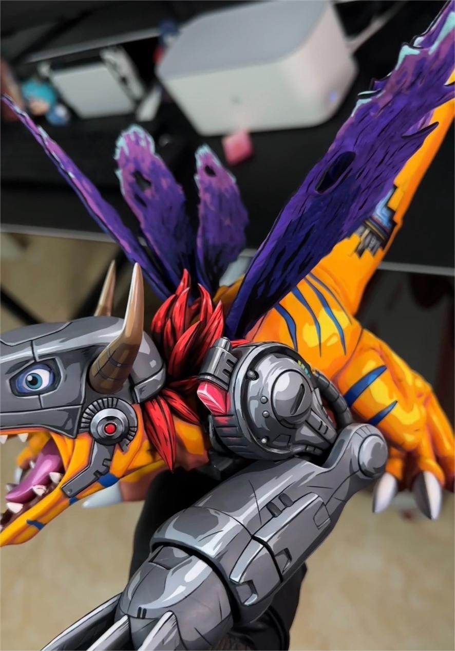 2d comic color Digimon figure repaint - Lyk Repaint