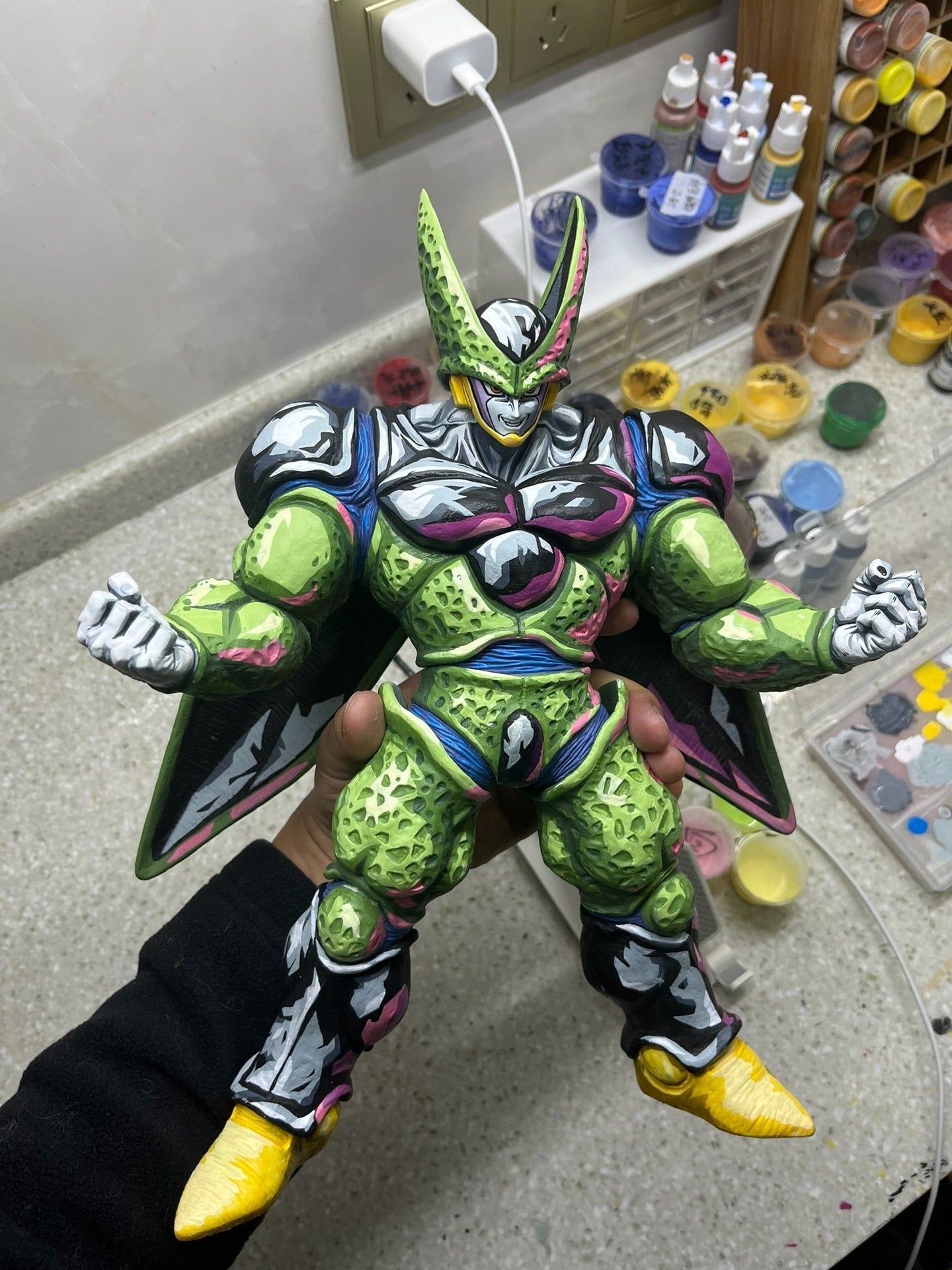 2d comic color dragon ball figure repaint-cell - Lyk Repaint
