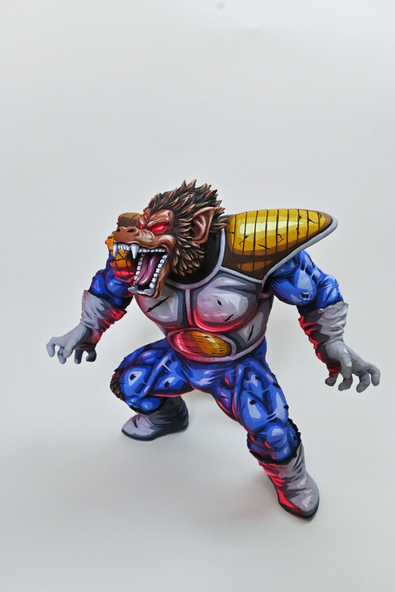 2d comic color Dragon Ball figure repaint-great ape - Lyk Repaint