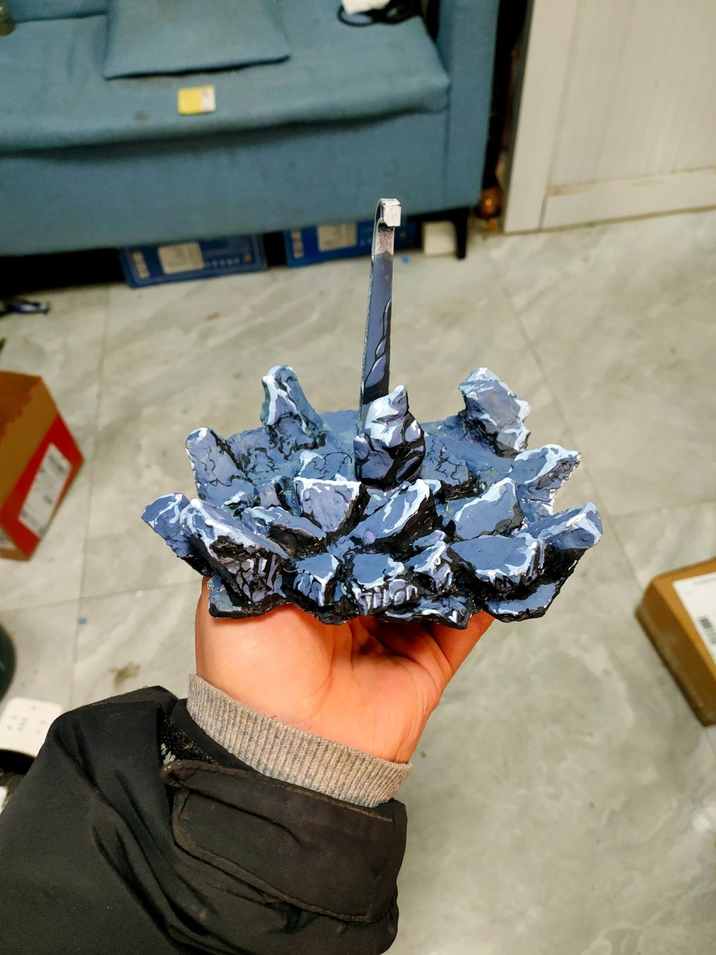 2d comic color dragon ball figure repaint-super buu - Lyk Repaint