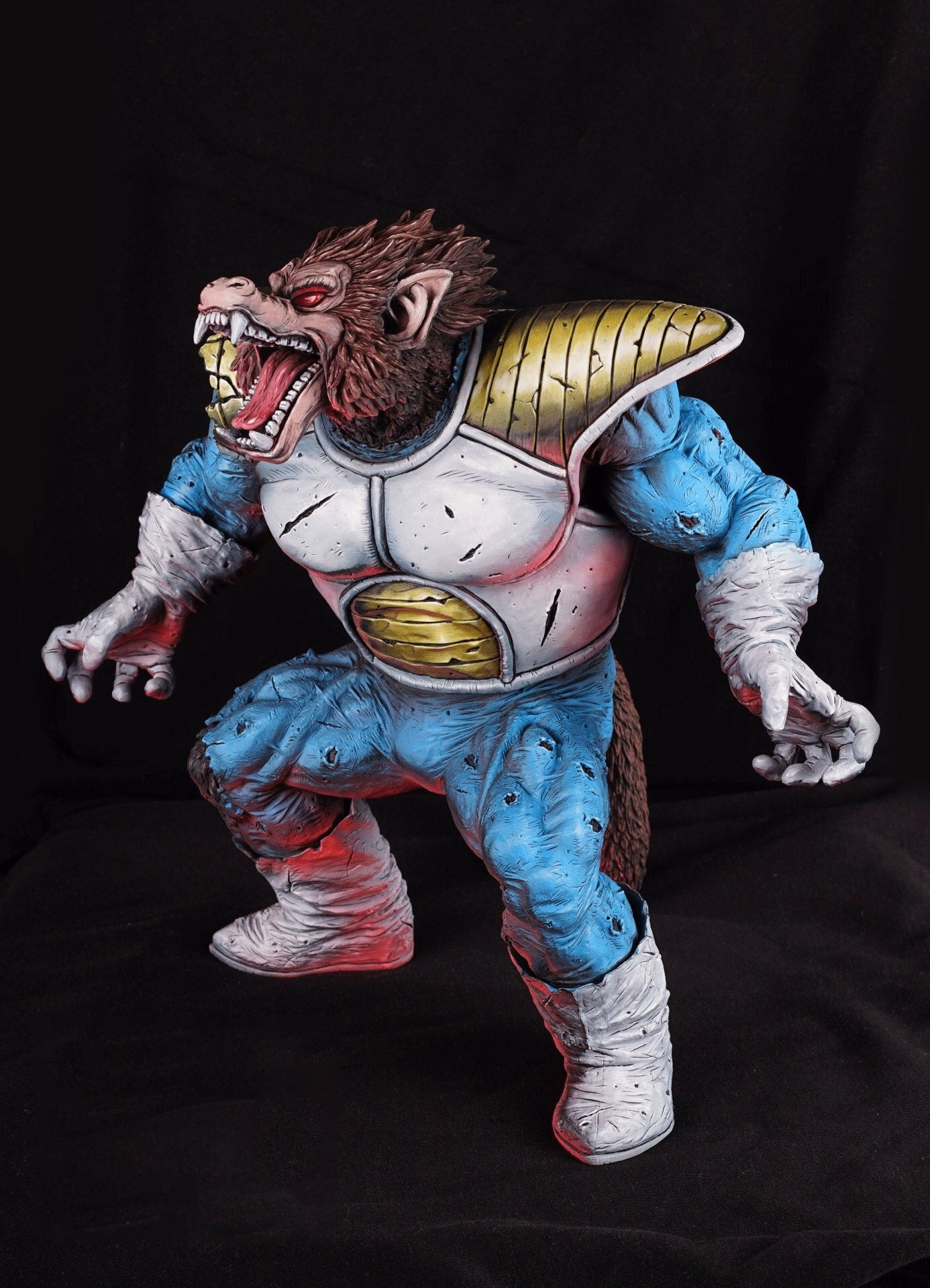 2d comic color dragon ball figure repaint-vegeta - Lyk Repaint