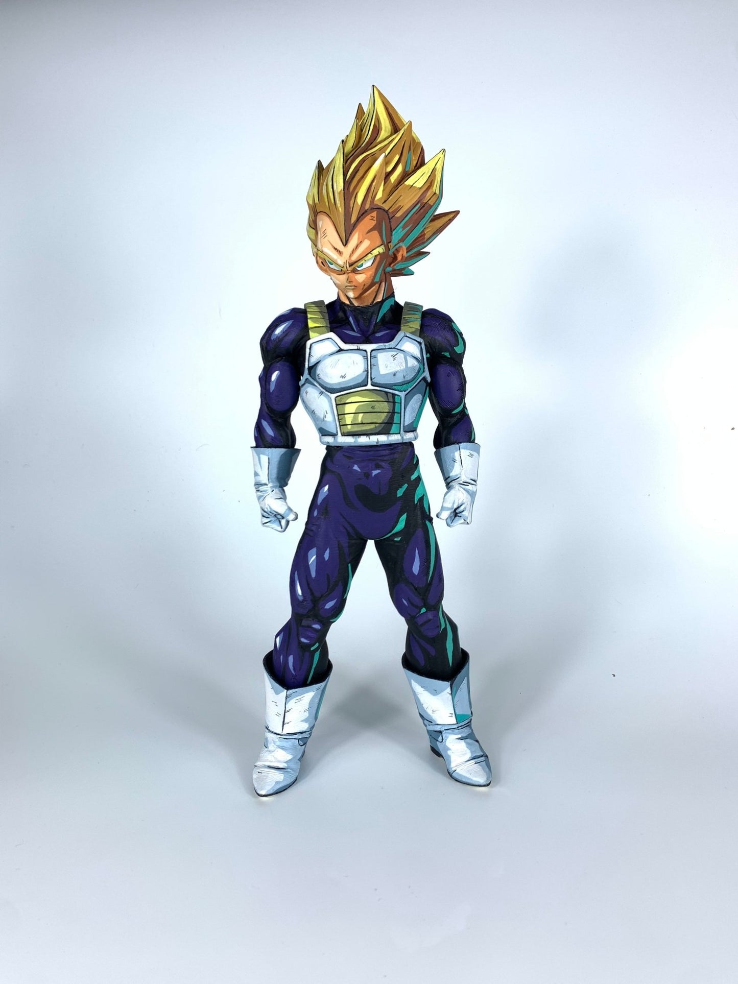 2d comic color dragon ball figure repaint-vegeta-smsp - Lyk Repaint