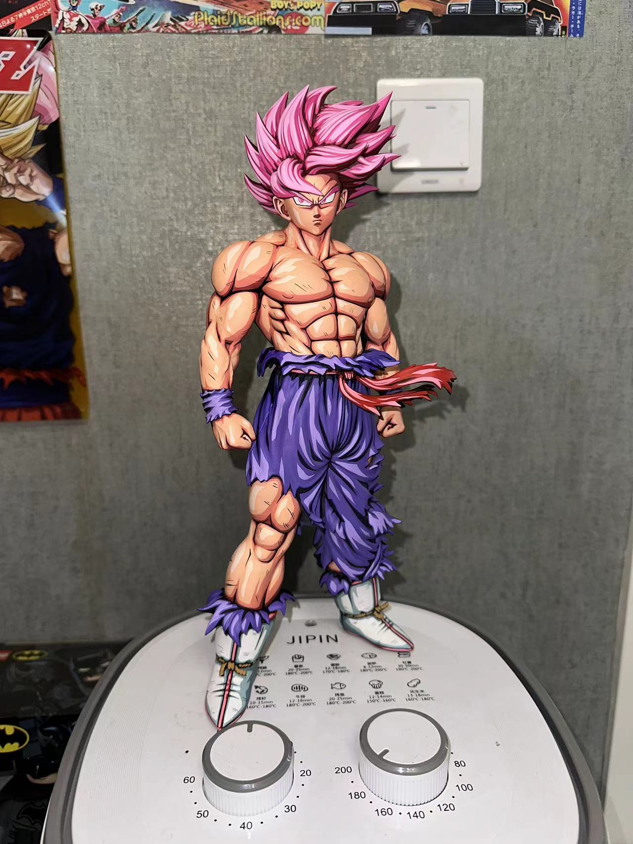 2d comic color Dragon Ball Super figure repaint-goku-pink - Lyk Repaint