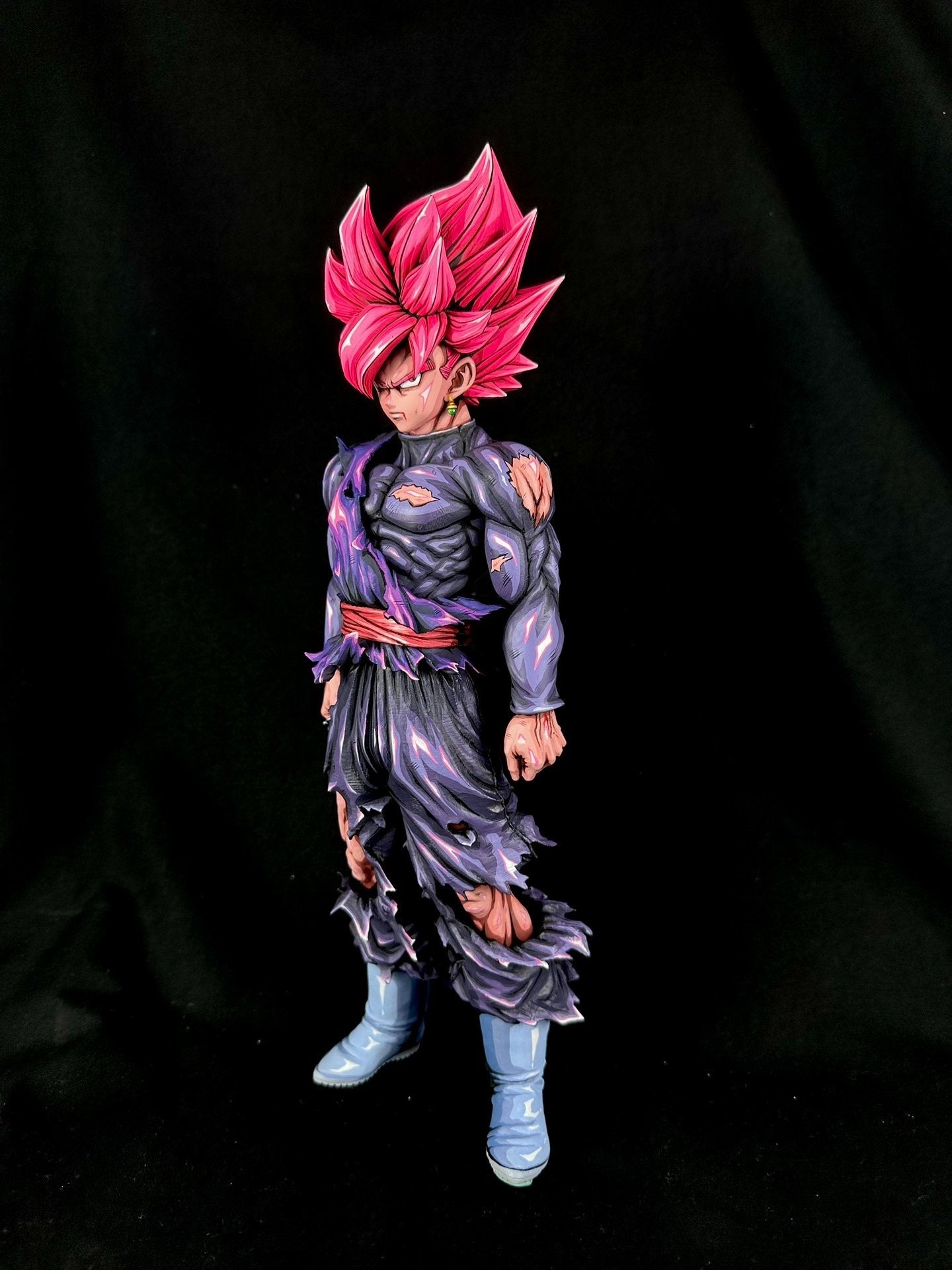 2d Comic Color Dragon Ball Super Figure Repaint-smsp goku-Pink - Lyk Repaint