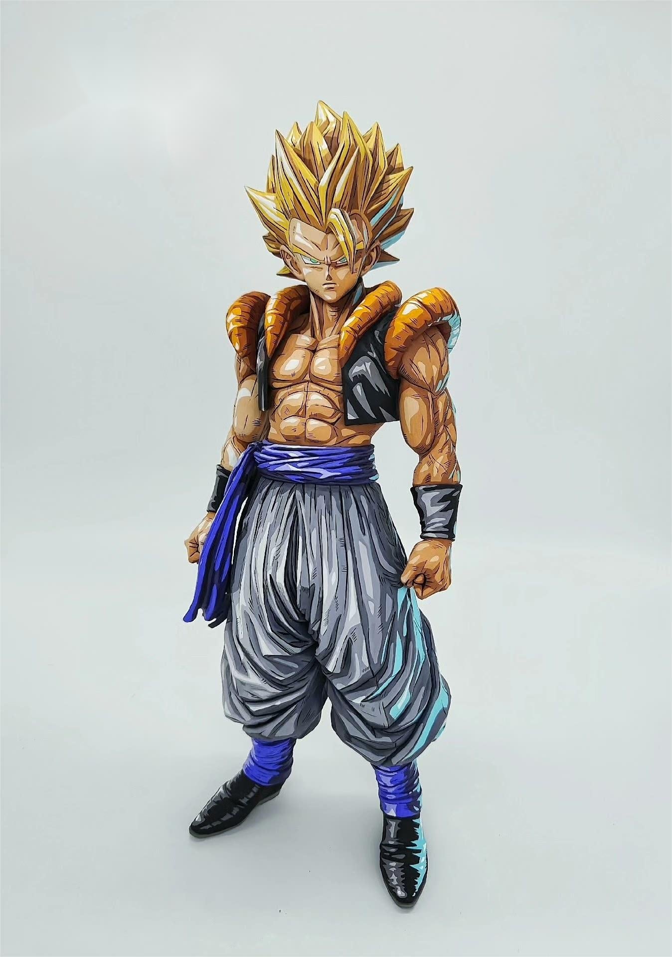 2d comic color dragonball figure repaint-Gogeta-super saiyan - Lyk Repaint