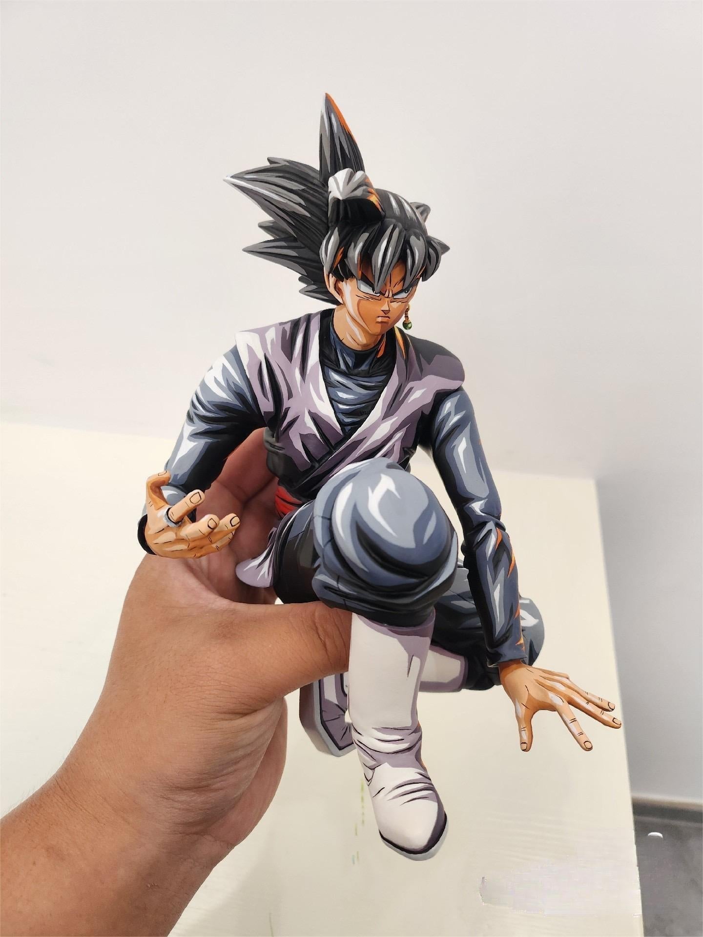 2d comic color Dragonball figure repaint-goku-black - Lyk Repaint