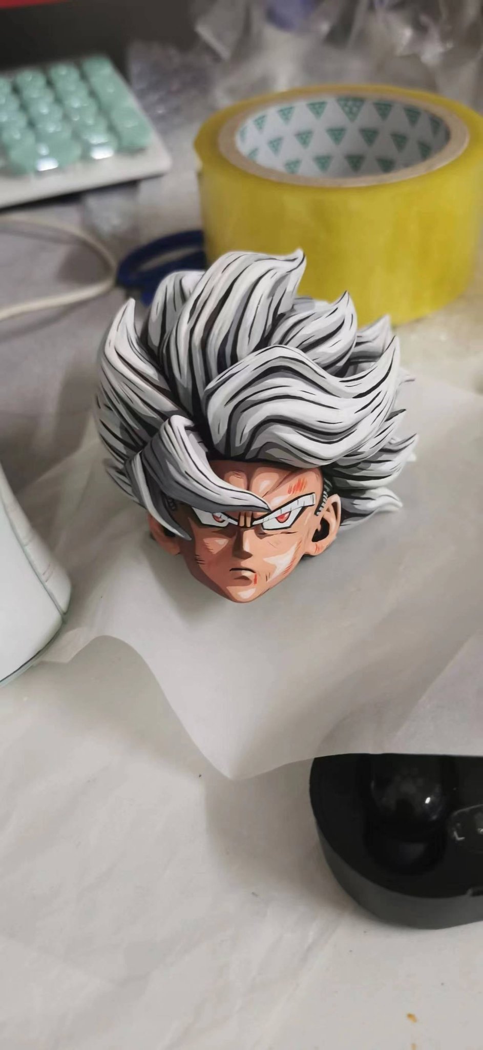 2d comic color Dragonball figure repaint-goku-super - Lyk Repaint