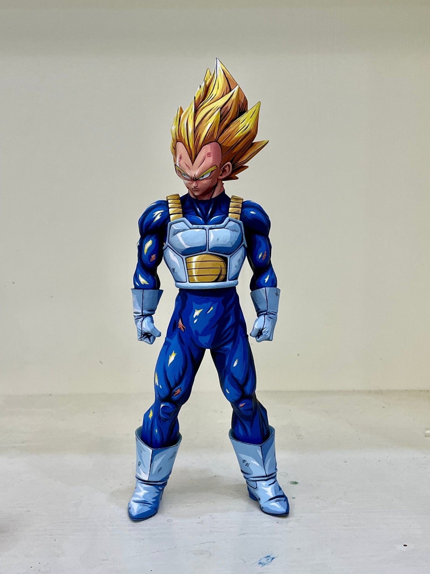 2d comic color dragonball figure repaint-vegeta-smsp - Lyk Repaint