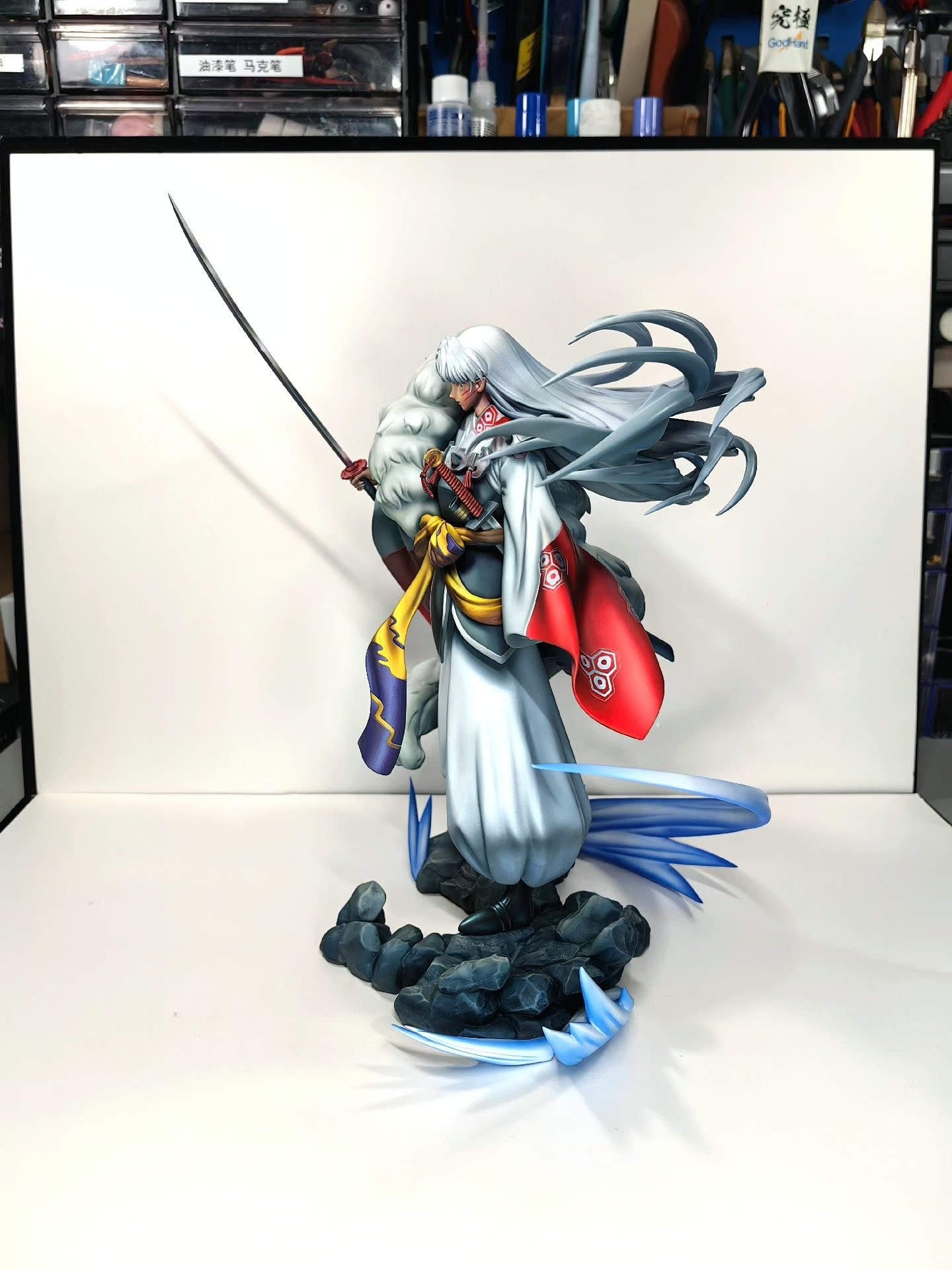2d comic color inuyasha figure repaint-sesshomaru - Lyk Repaint