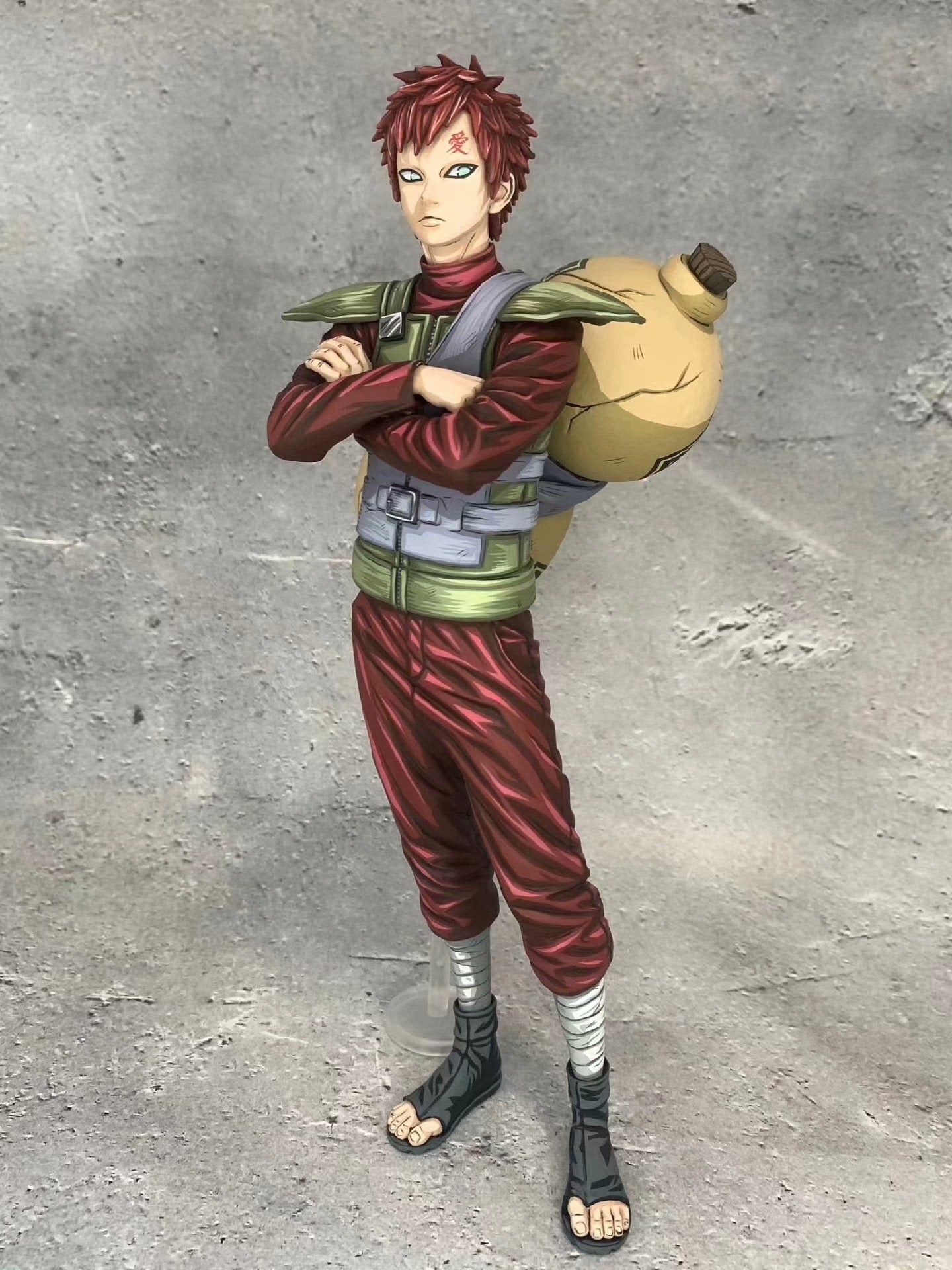 2d comic color Naruto figure repaint-Gaara - Lyk Repaint