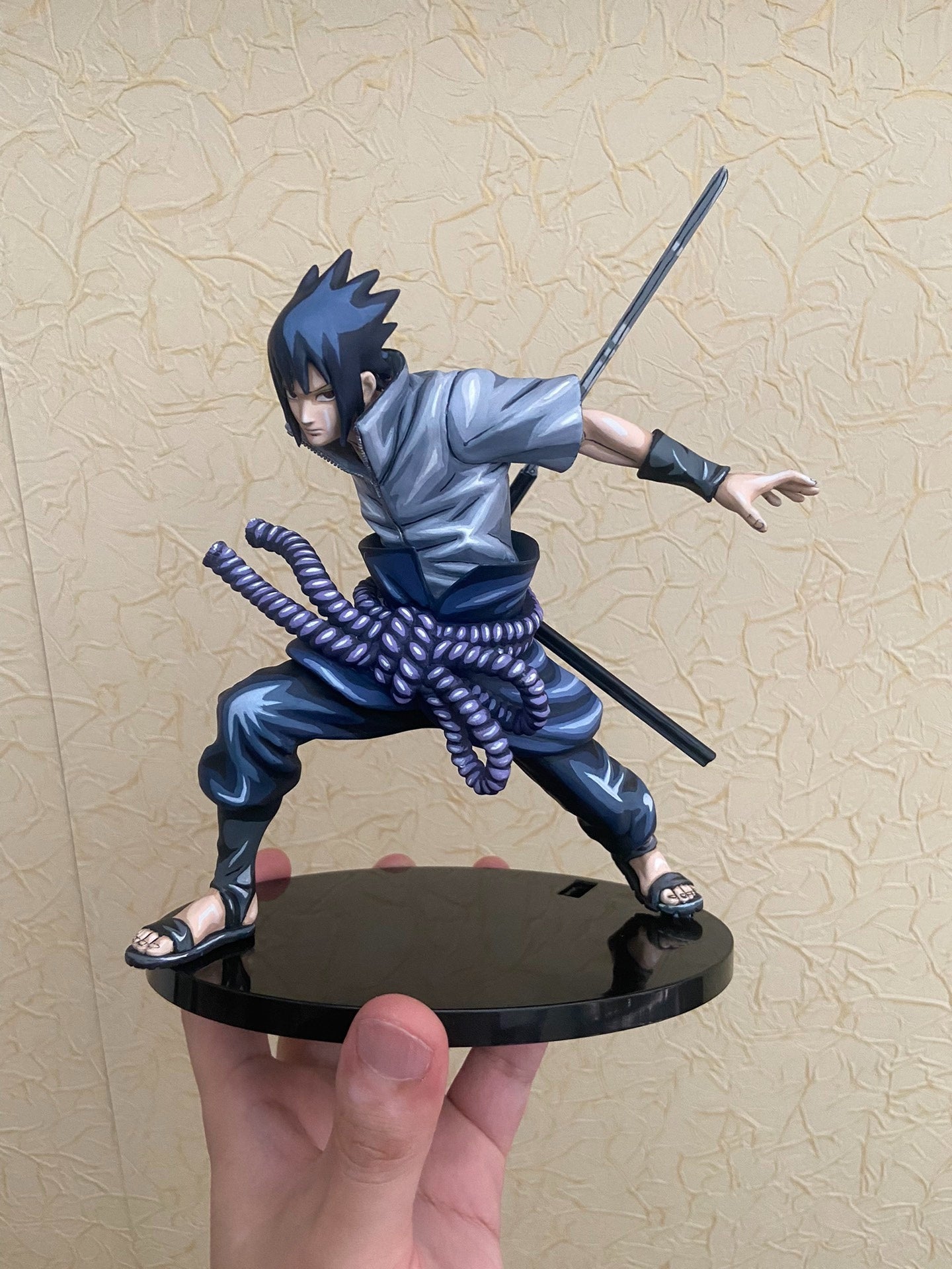2d comic color Naruto figure repaint-Sasuke - Lyk Repaint