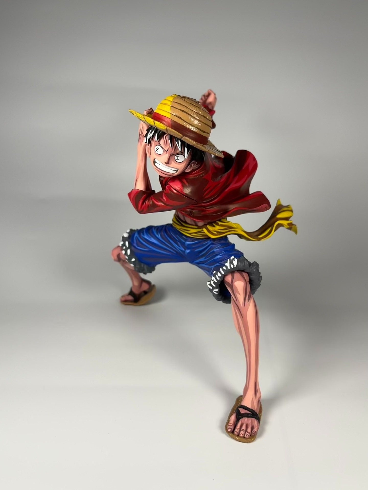 2d comic color one piece figure repaint-luffy - Lyk Repaint