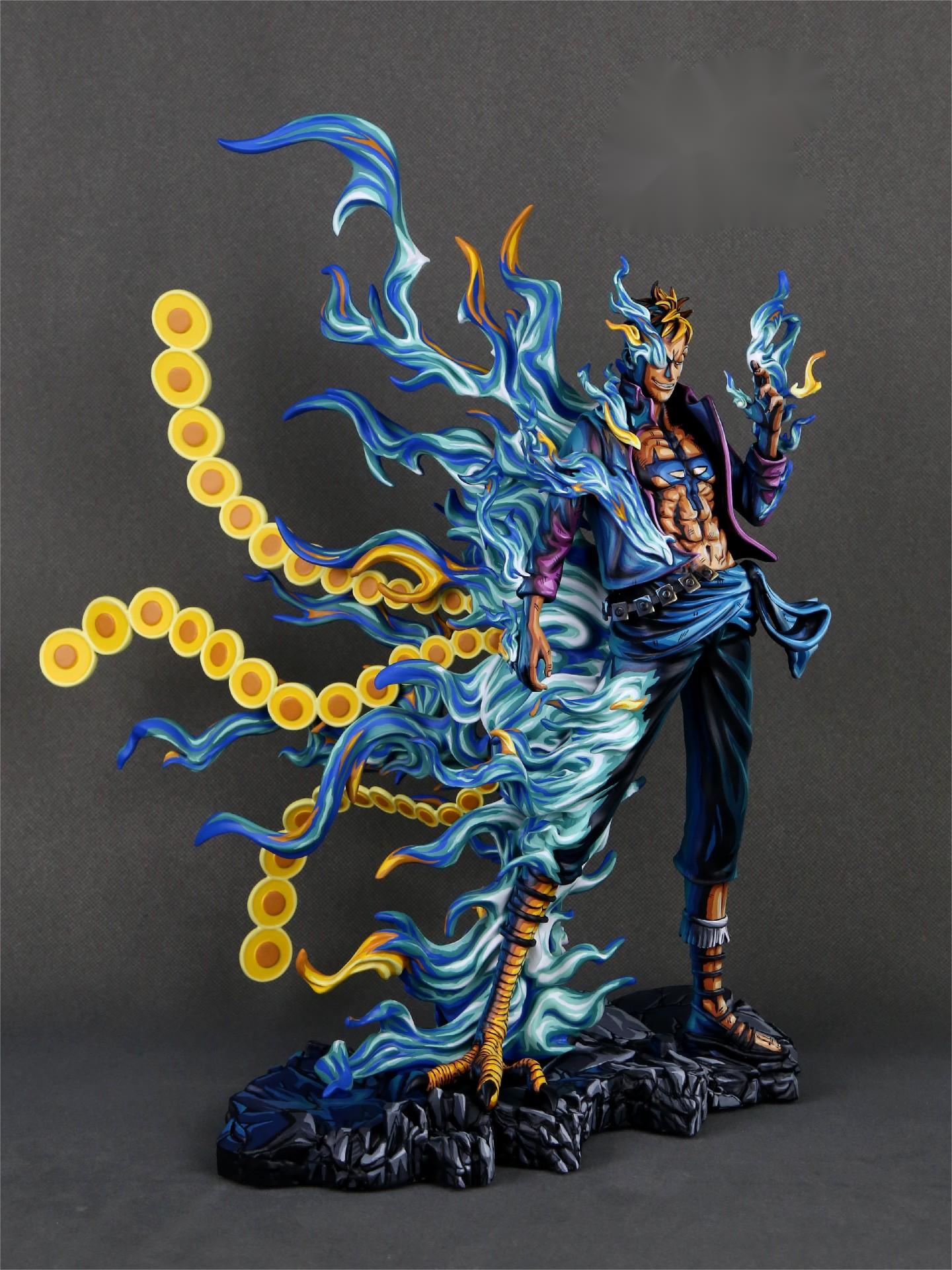 2d comic color onepiece figure repaint-marco - Lyk Repaint