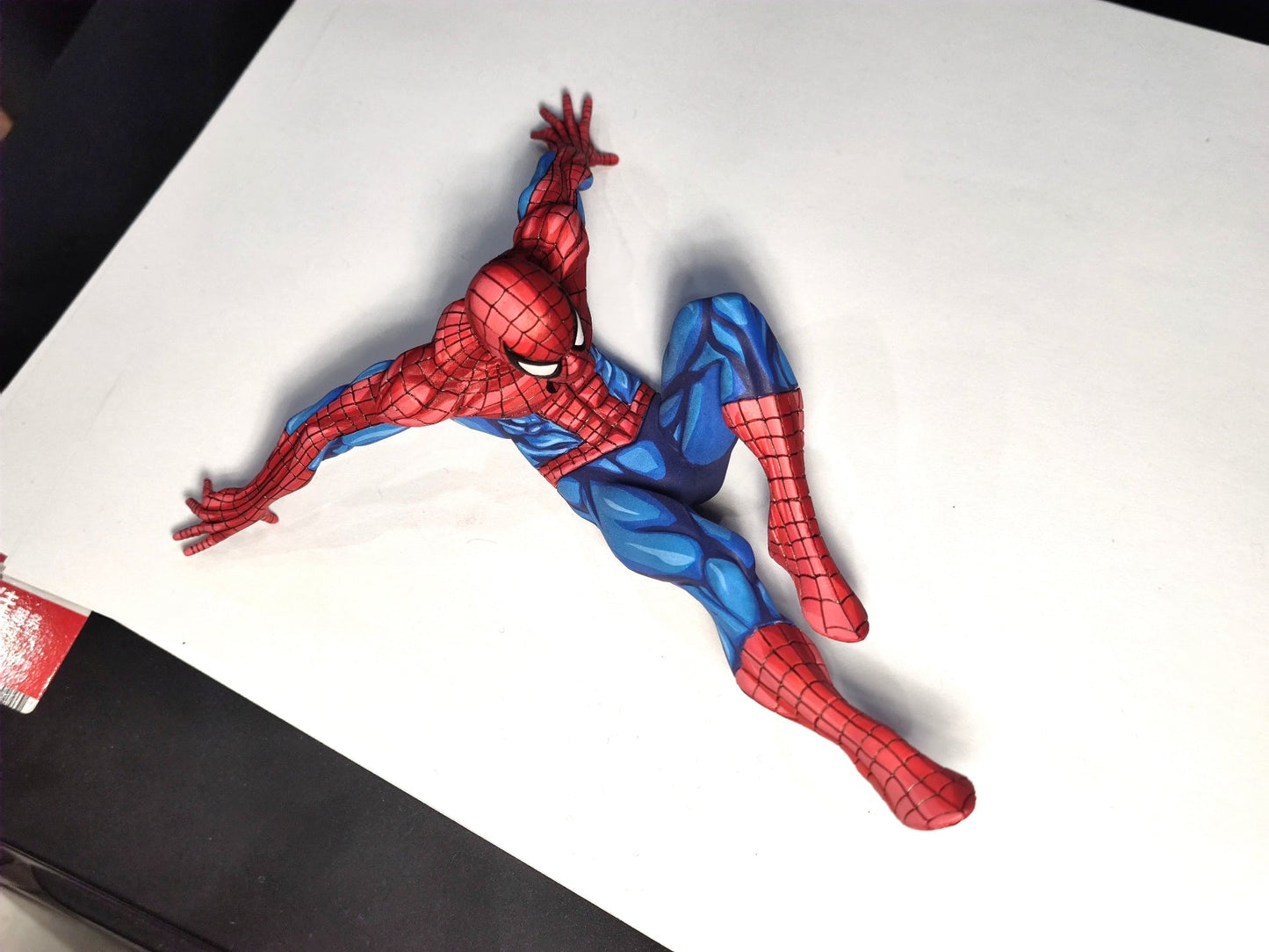 2d comic color spiderman figure repaint - Lyk Repaint