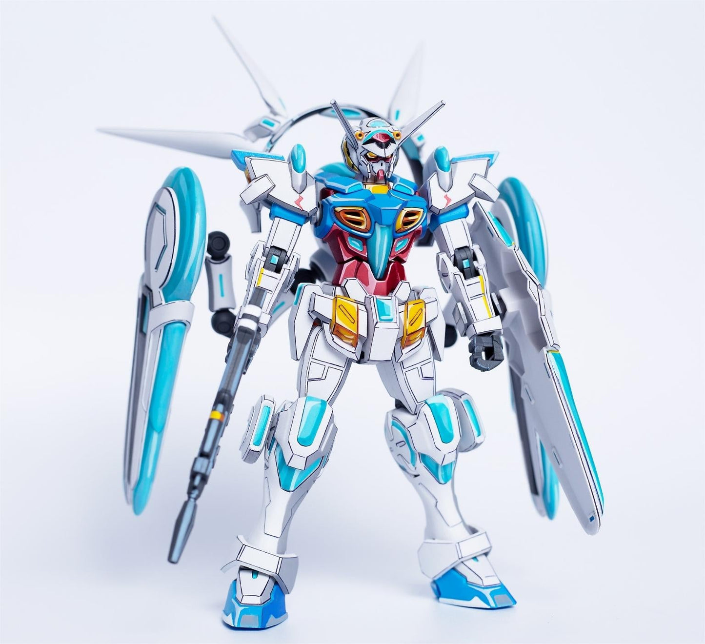 2drepaint- HG 17 1/144 Gundam G SELF perfect backpack G Zongguo - Lyk Repaint