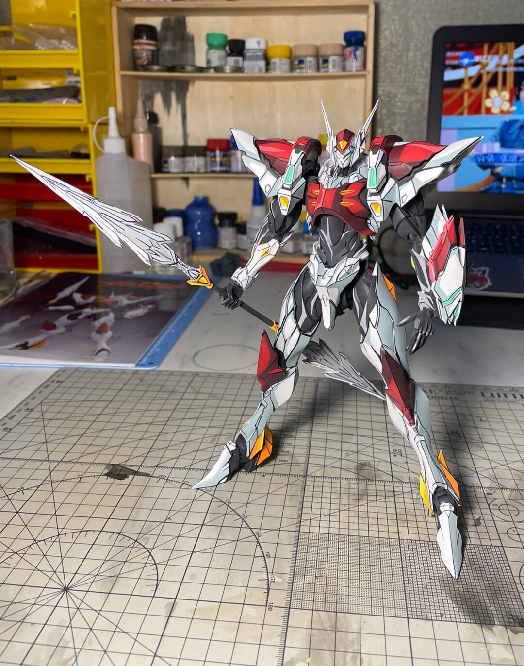 Cosmic Knight, comic color, 2D repaint - Lyk Repaint