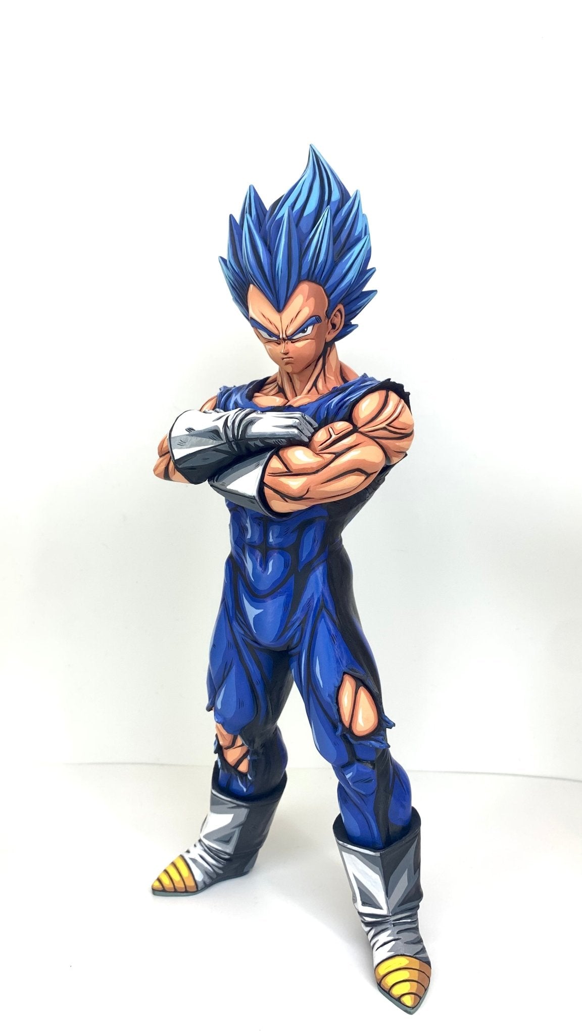 Vegeta Blue Figure with Comic Color Effect - Dragon Ball Anime Coating – Lyk  Repaint
